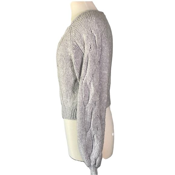 Abercrombie & Fitch Soft Collection Knit Sweater Women’s XS Gray - Picture 3 of 5